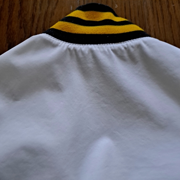 Polo Ralph Lauren Kids White Navy Yellow Zip‎ Up Jacket Polo Pony Logo 24M - Picture 6 of 9